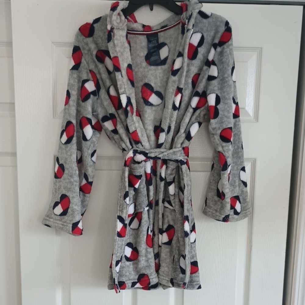 Tommy Hilfiger Gray Kids Robe